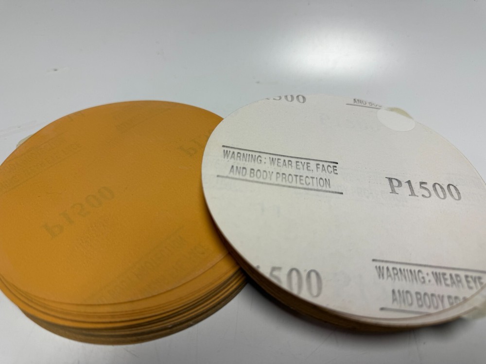 PERFORMANCE PLUS PSA TABBED 5" DISC, 1500 GRIT, 100 DISC PER BOX, NEW