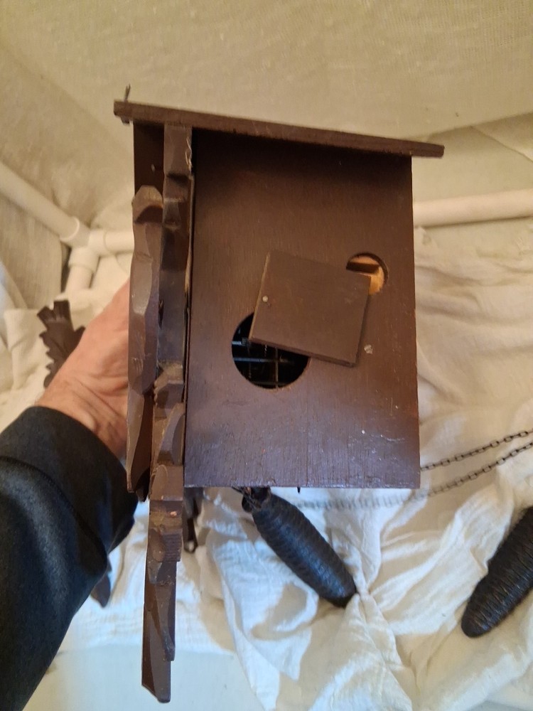 Black Forest Cuckoo Clock Parts Chain 2 Weights Almost Complete Regula Germany