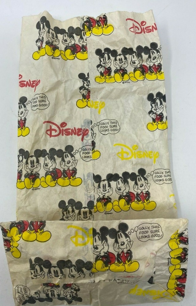 Disney Mickey Mouse Paper popcorn bag