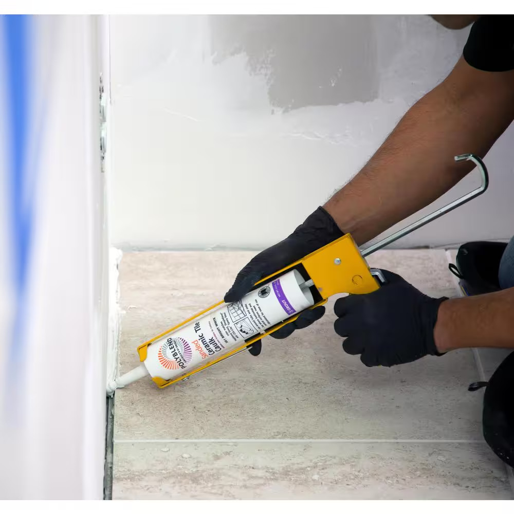 Polyblend #122 Linen 10.5 Oz. Non-Sanded Ceramic Tile Caulk