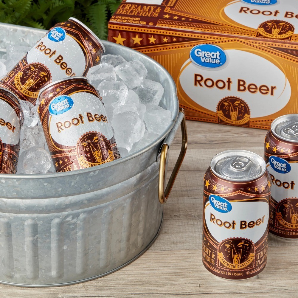 Root Beer Soda , 12 fl oz, 12 Pack Cans