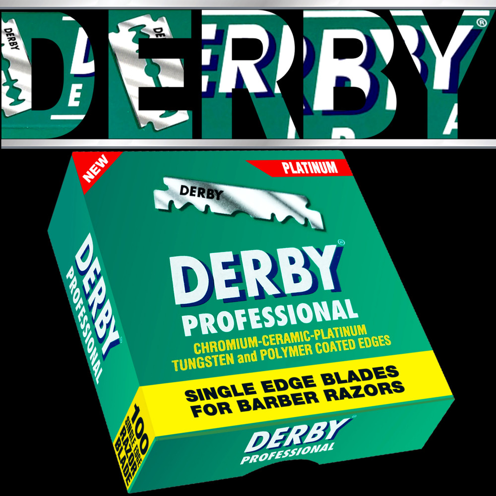 1000 Derby Professional Single Edge Razor Blades