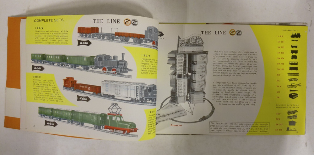 Rivarossi HO Scale 1959 General Catalog