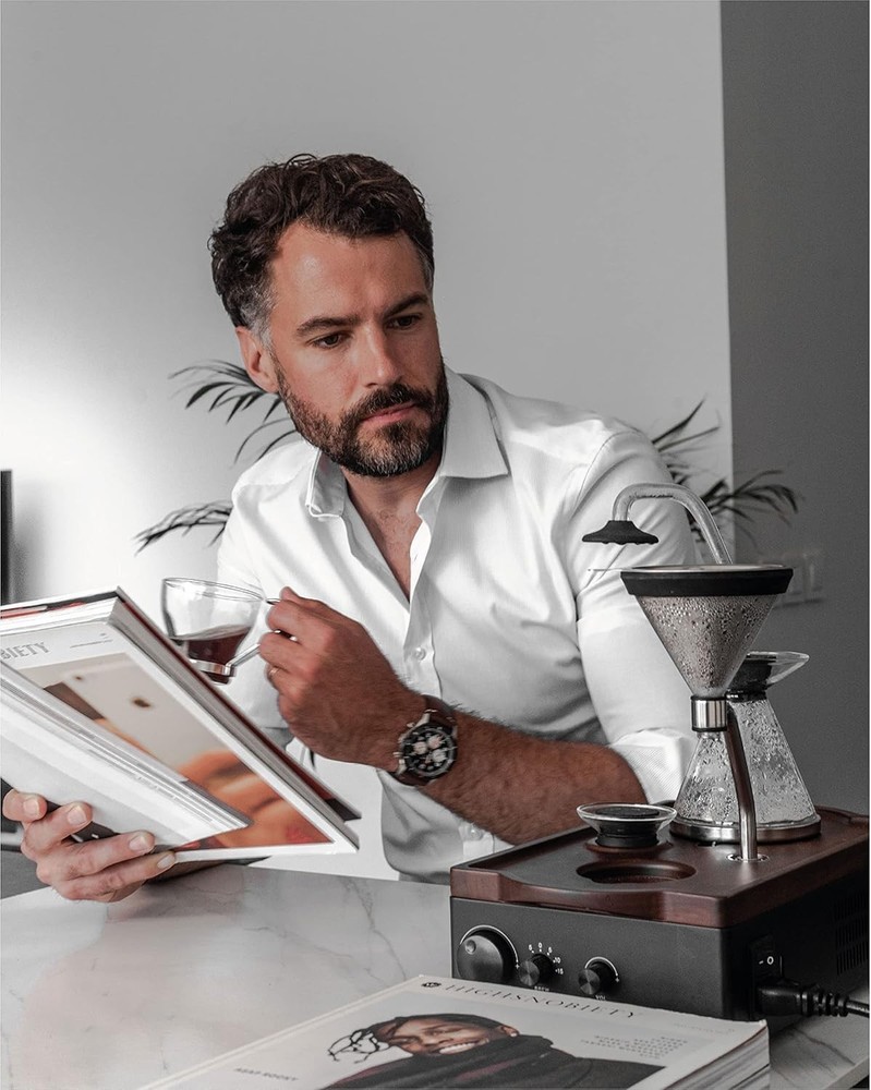 Joy Resolve Barisieur Coffee Maker and Alarm Clock Black