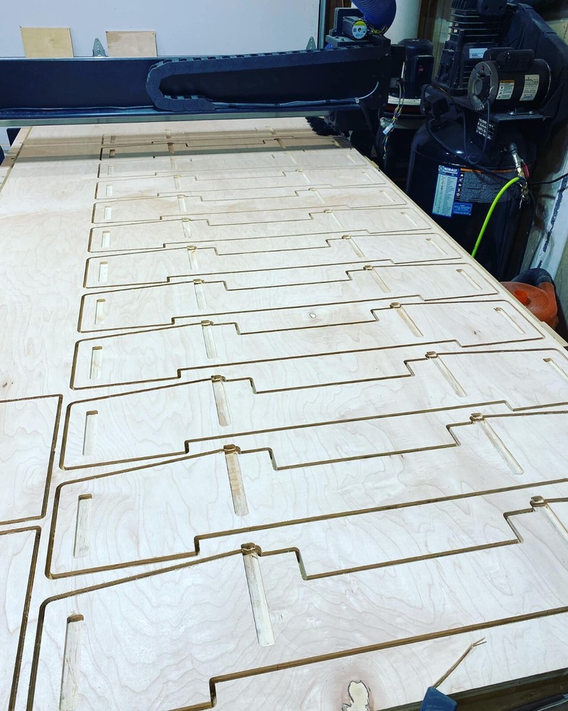 CNC Custom Barrell arcade flatpack