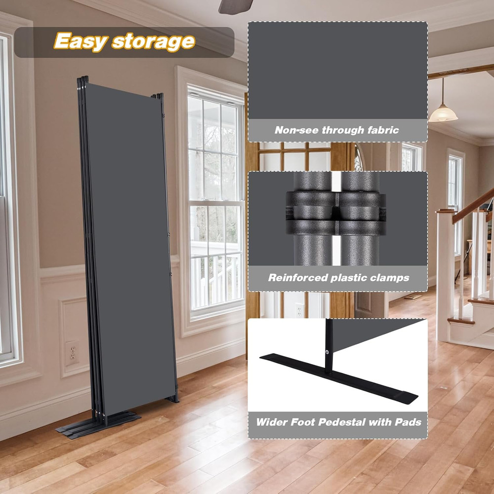 Divisor de pared, divisores de ambiente de 4 paneles