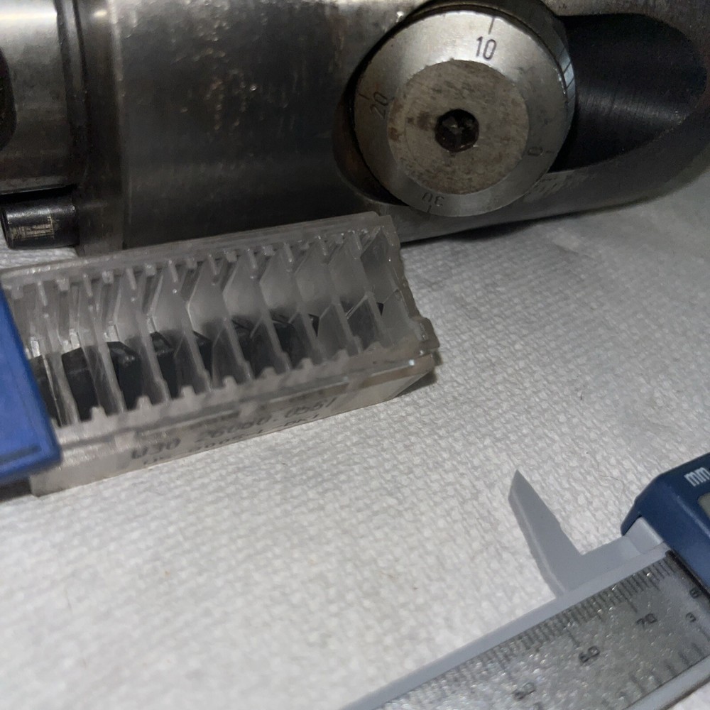 Komet ABS80 Micro Adjustable Boring Head 90-140mm 3.543-5.512 Range. 10 Inserts.