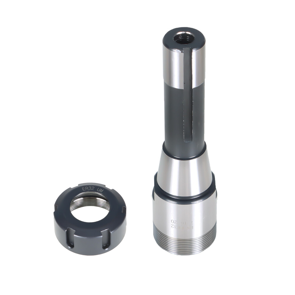 ER32 R8 7/16" Thread Collet Chuck Holder Fixed CNC Lathe+25-45 Spanner