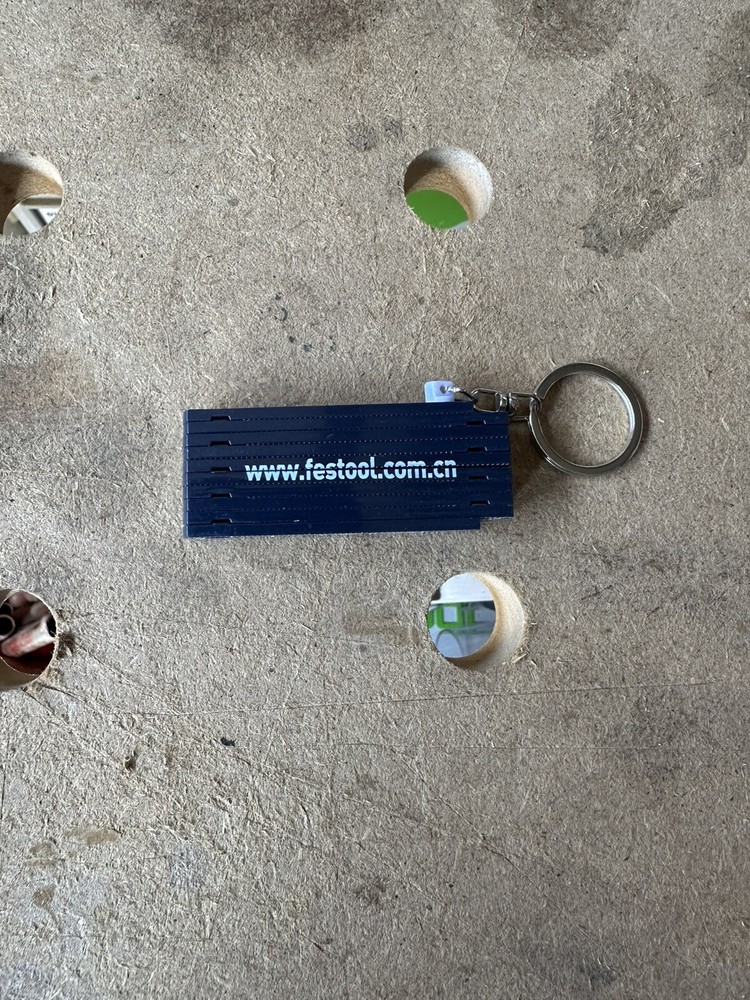 Festool Mini Keychain Ruler