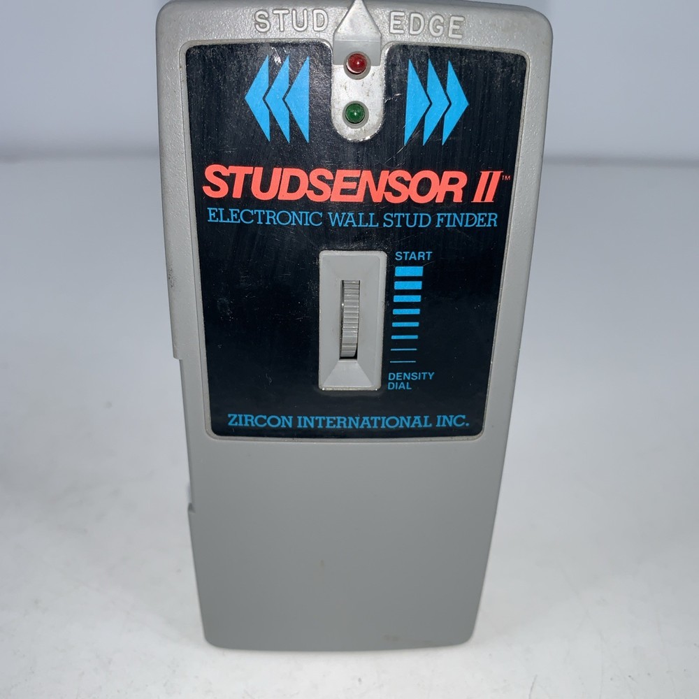 Vintage Zircon StudSensor 2 Electronic Wall Stud Finder Works II Working Tested