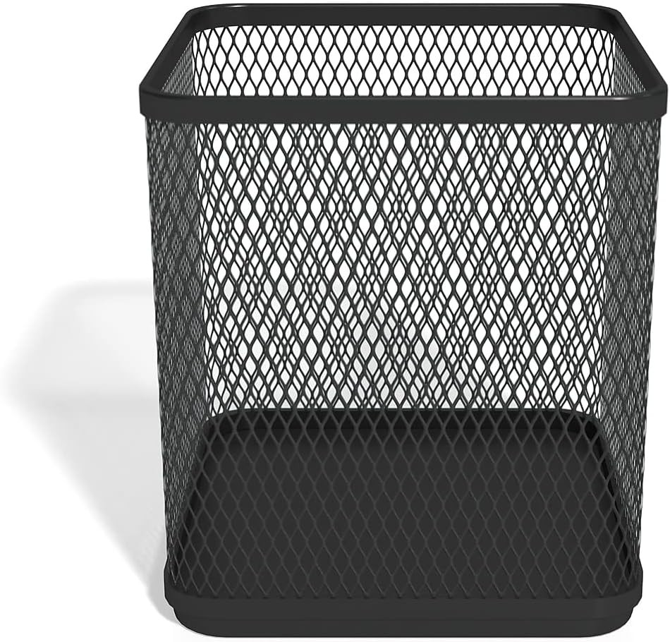 Stackable Wire Mesh Pencil Holder – Desktop Organizer for Pens, Pencils & Office