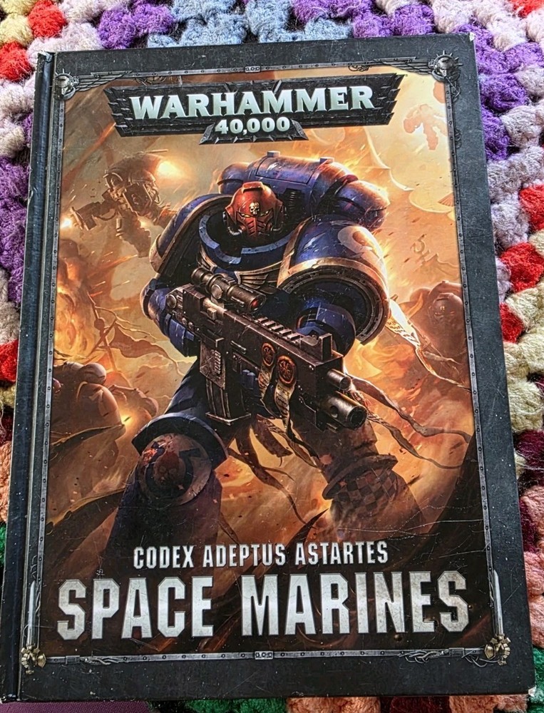 Warhammer 40k Codex  Adeptus Astartes Space Marines hardback  book