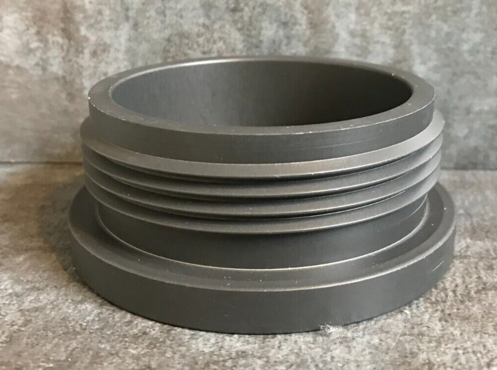 Aluminum 2.5" M.NST Rigid Fire Hose Thread Adapter Mounting Plate