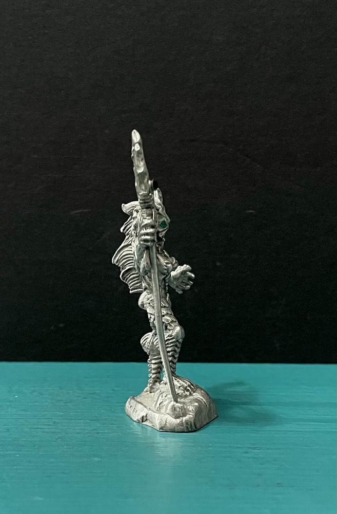 Ridolfi Rawcliffe Pewter Domnu Slithe Trident Sea Fish Human Creature Figurine