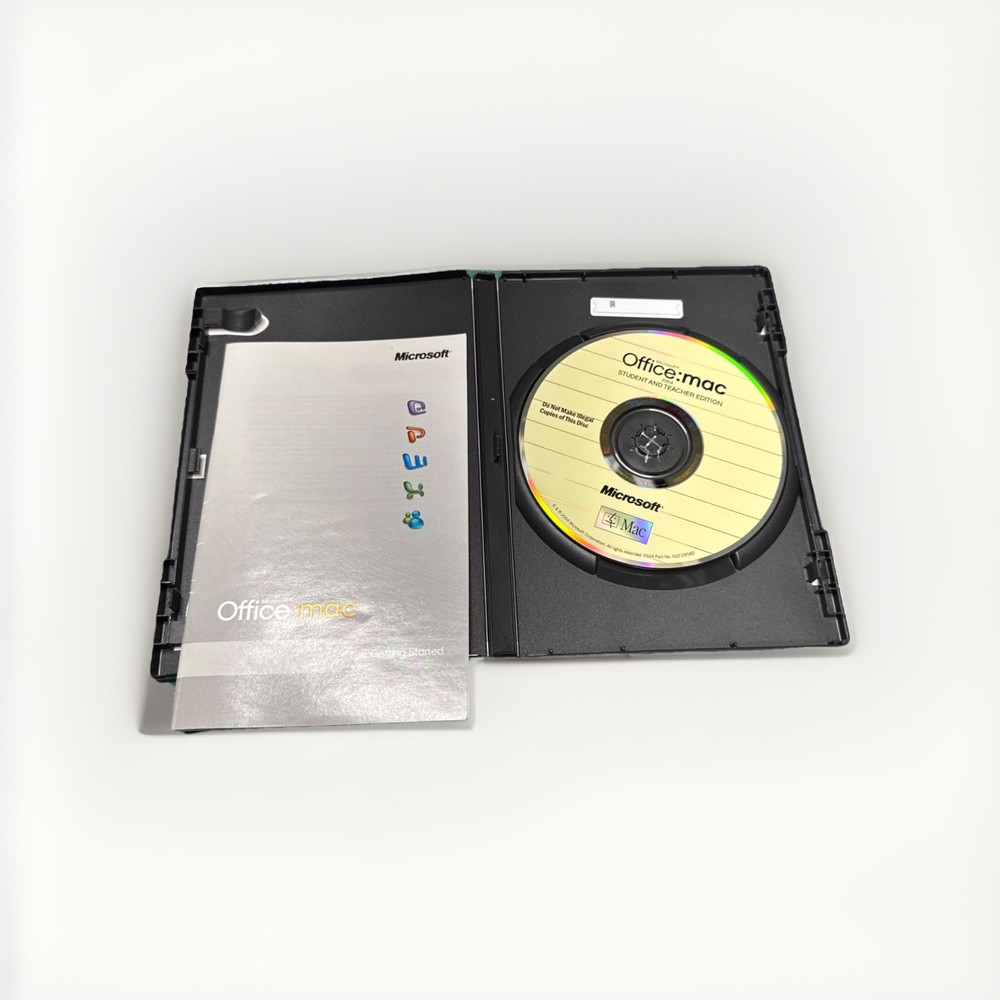 Microsoft Office Mac 2004 Student Teacher + Office Mac 2011 Home Student Lot