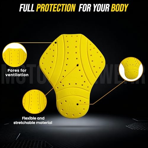 Universal-CE-2 Back Armor Protection Pad, Level 2 Approved Armor Pads for