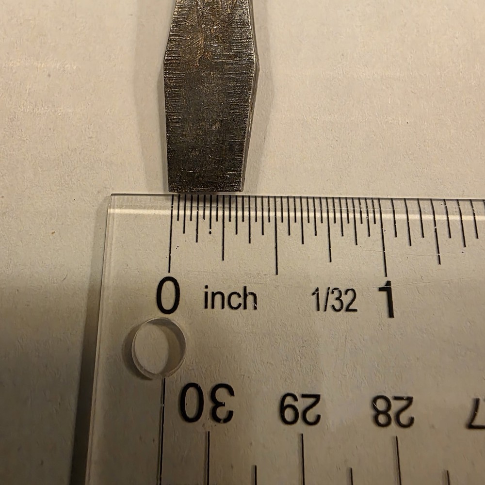 Flat Screwdriver Wood Handle 12"