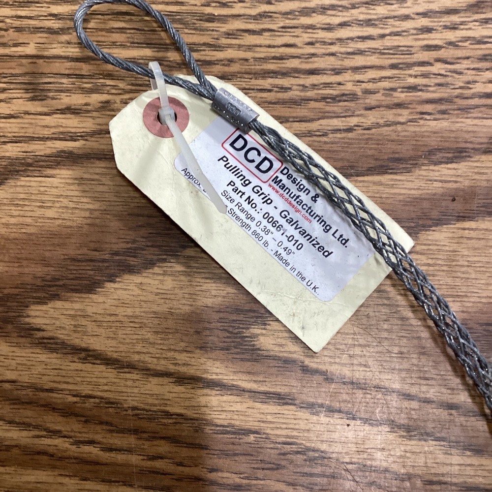 DCD Pulling Grip 00661-010 Size Range 0.38”-0.49” 14”