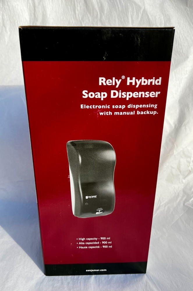 Rely Hybrid Touchless Soap & Sanitizer Dispenser