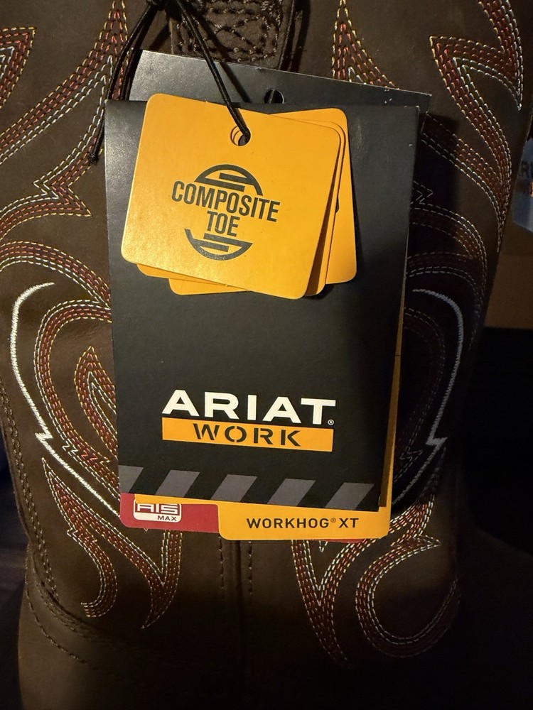 Ariat Workhog XT Carbon Toe Work Book Size 14 EE Wide