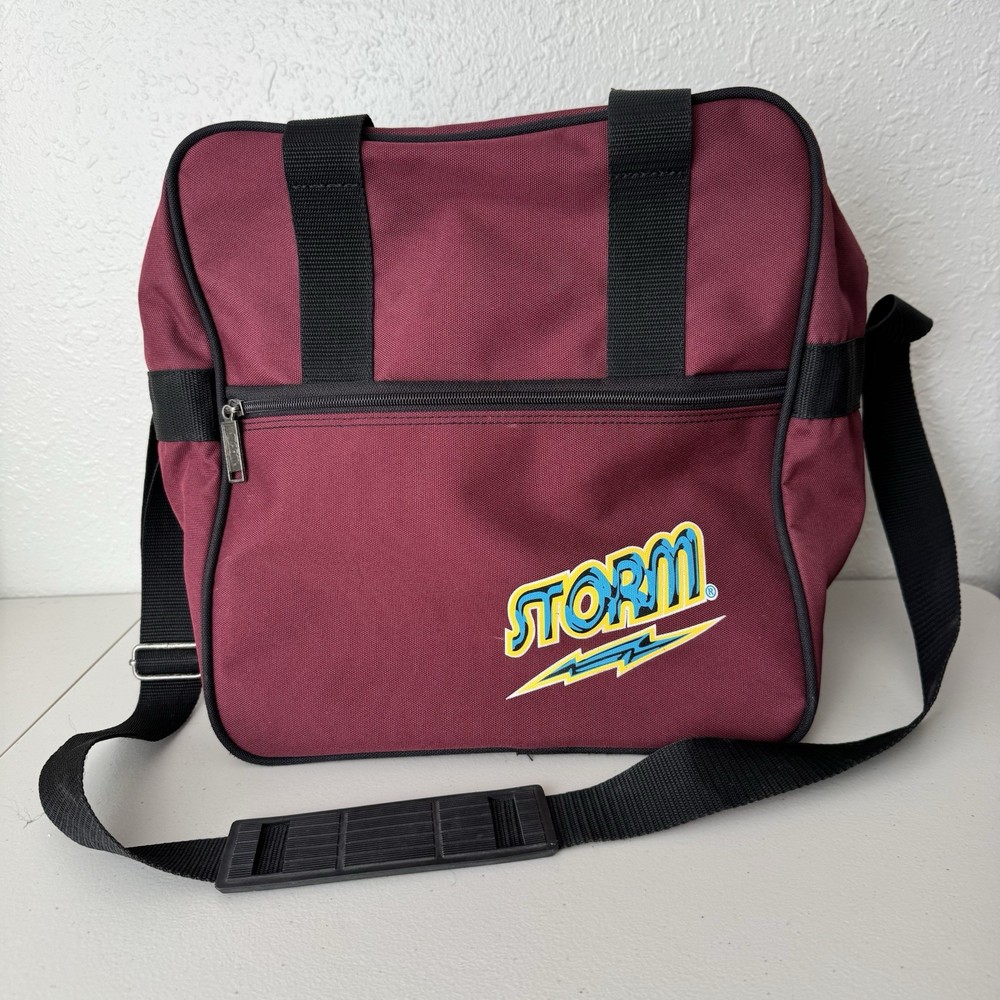 Storm single bowling bag maroon should strap