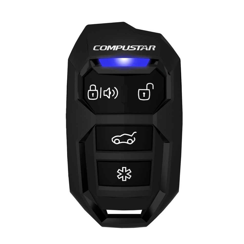 Compustar CS687-K 1-Way 200' Keyless Alarm without Siren and Code Alarm DA1 S...