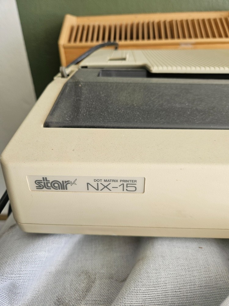 STAR NX-15 Vintage Dot Matrix Printer