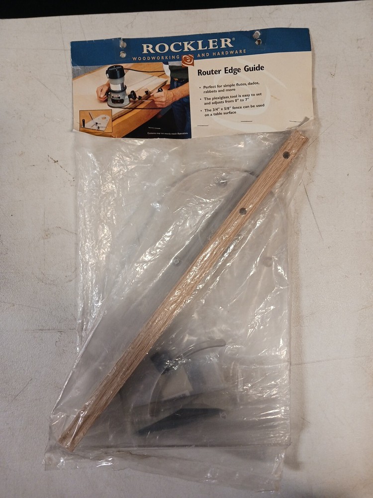 Rockler Router Edge Guide Acrylic