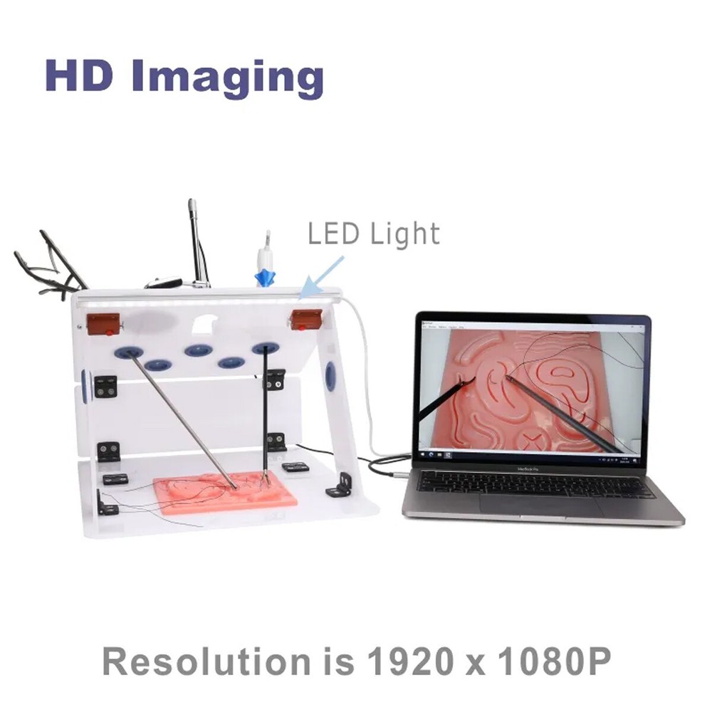 Portable Laparoscopic Training Practice Box Laparoscopy Trainer Simulator