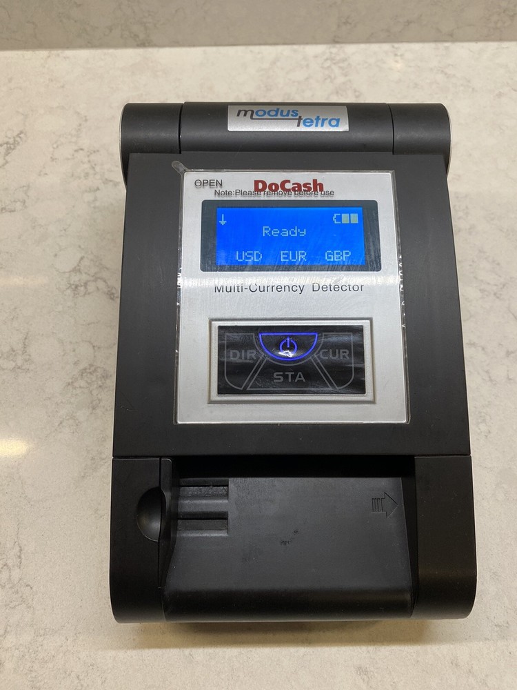 DoCash 4Scan multicurrency detector multiple currency counterfeit with battery