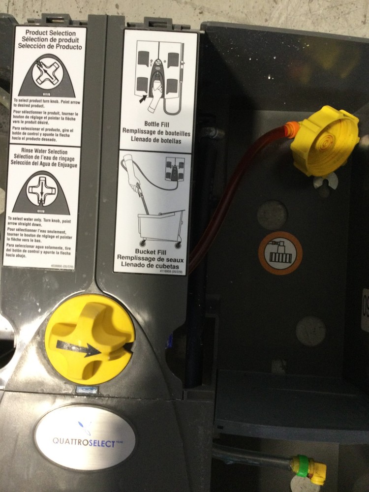 Johnson Diversey J-Fill Quattro Dispensing System