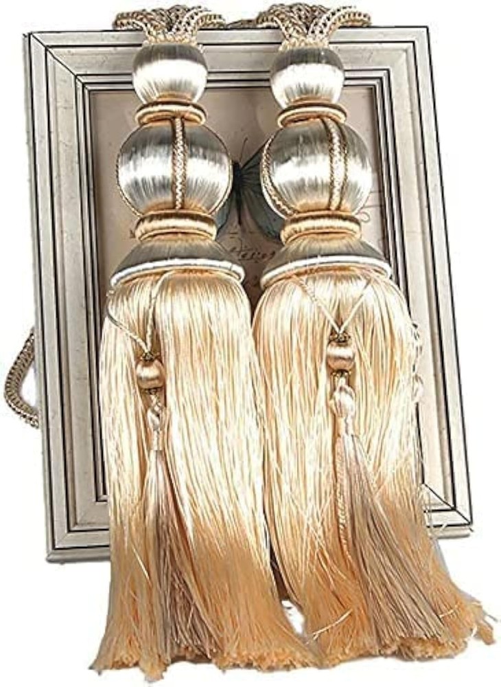 Handcrafted Tassel Curtain Tiebacks