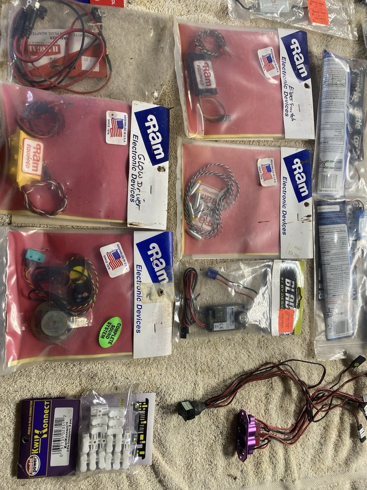 RAM, Tactic, Hitek, Sullivan, Castle - Electronic Components Volt Regulators Etc