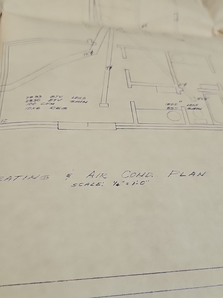 1966 Edwards TEXARKANA Architectural History House Plan Blue Prints GRIFFIN