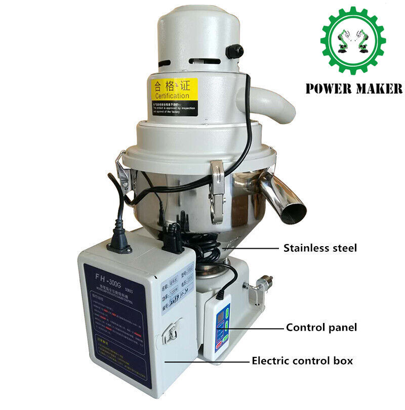 220V Hopper Loader Auto Feeder Automatic Plastic Particle Vacuum Feeding Machine