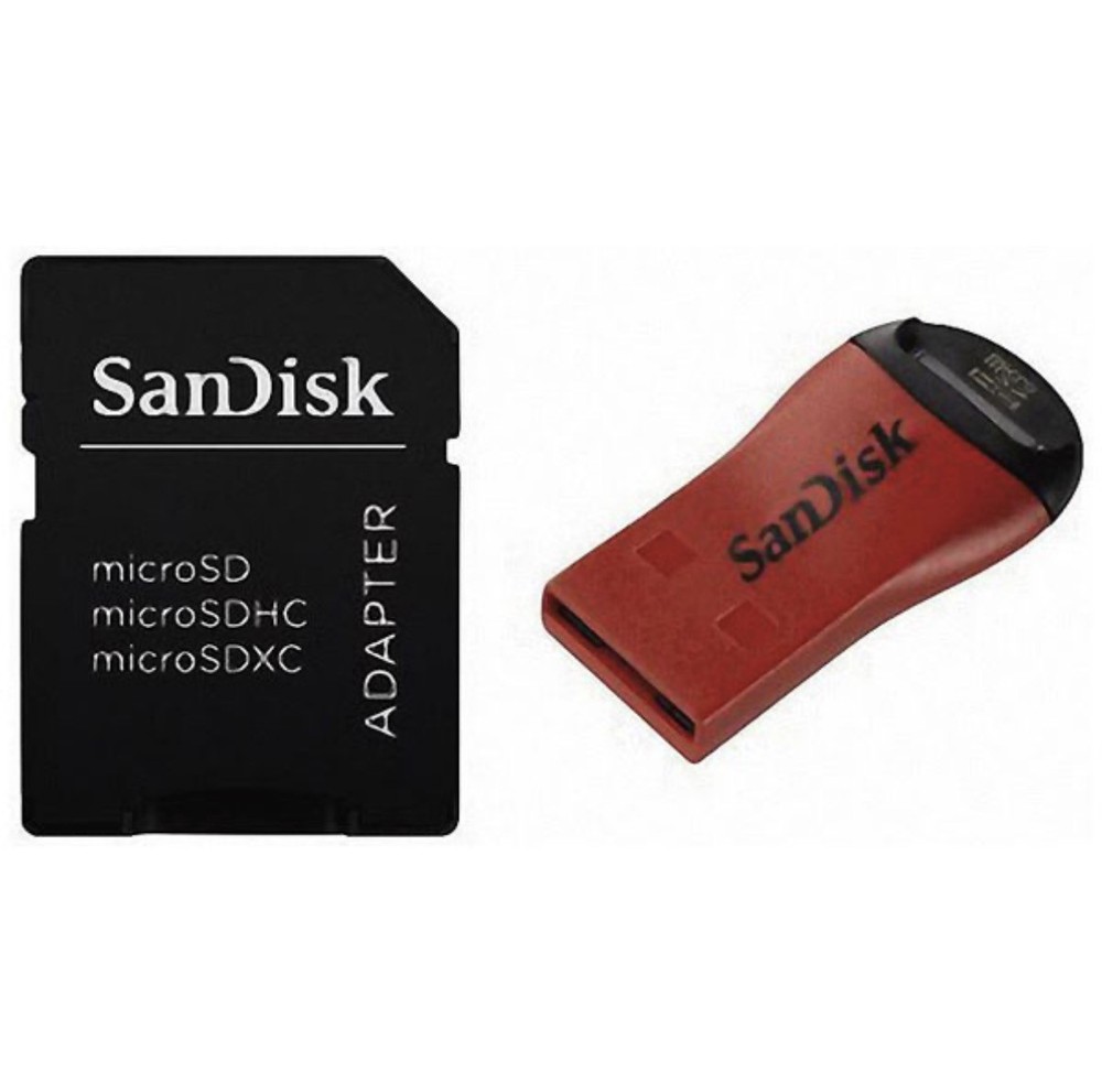 SANDISK SDDRK-121-A46 MobileMate Duo MicroSD Card Reader & Adapter