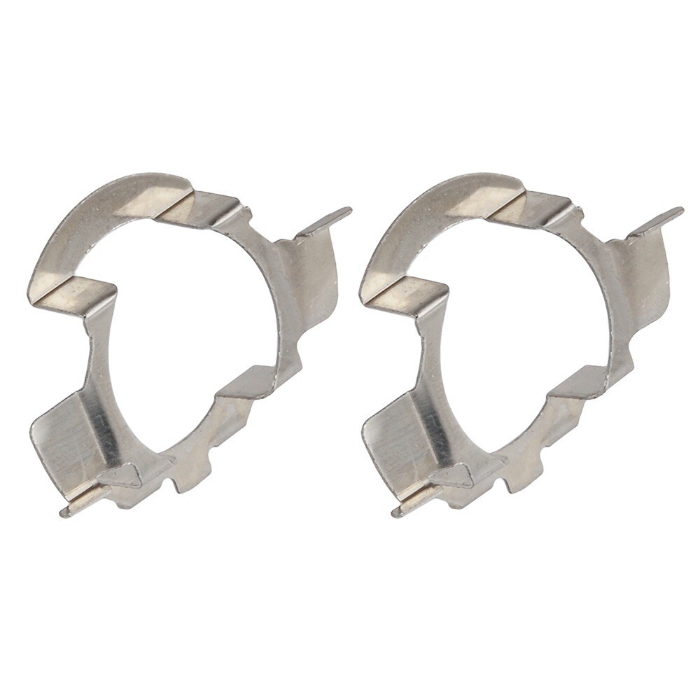 2x H7 LED Headlight Bulb Socket Retainer Holder Adapter Clip Kit Fit VW For Audi