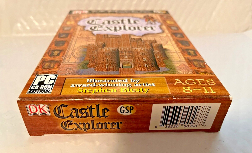 Castle Explorer DK Role-Playing Game PC CD ROM software Win 95/98/2000/ME/XP