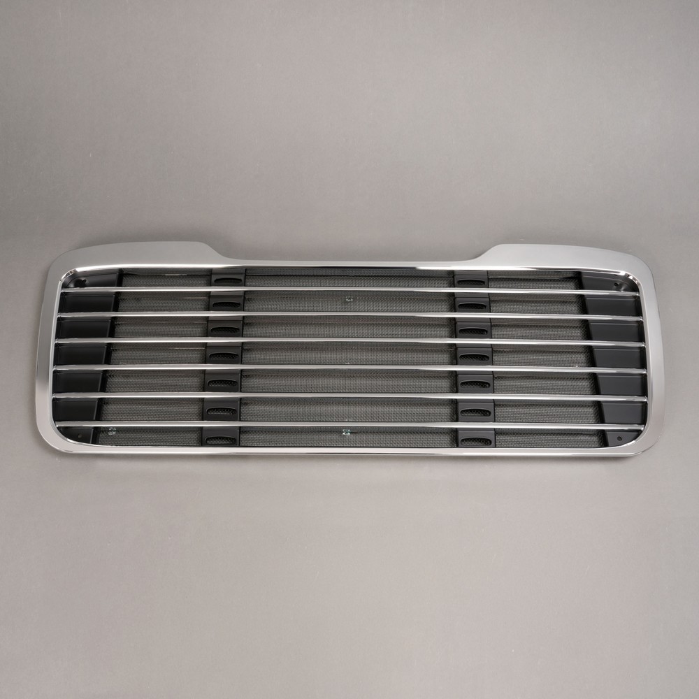 Front Upper Chrome Bumper Grille w/Bug Screen Fit Freightliner M2 2002-2022