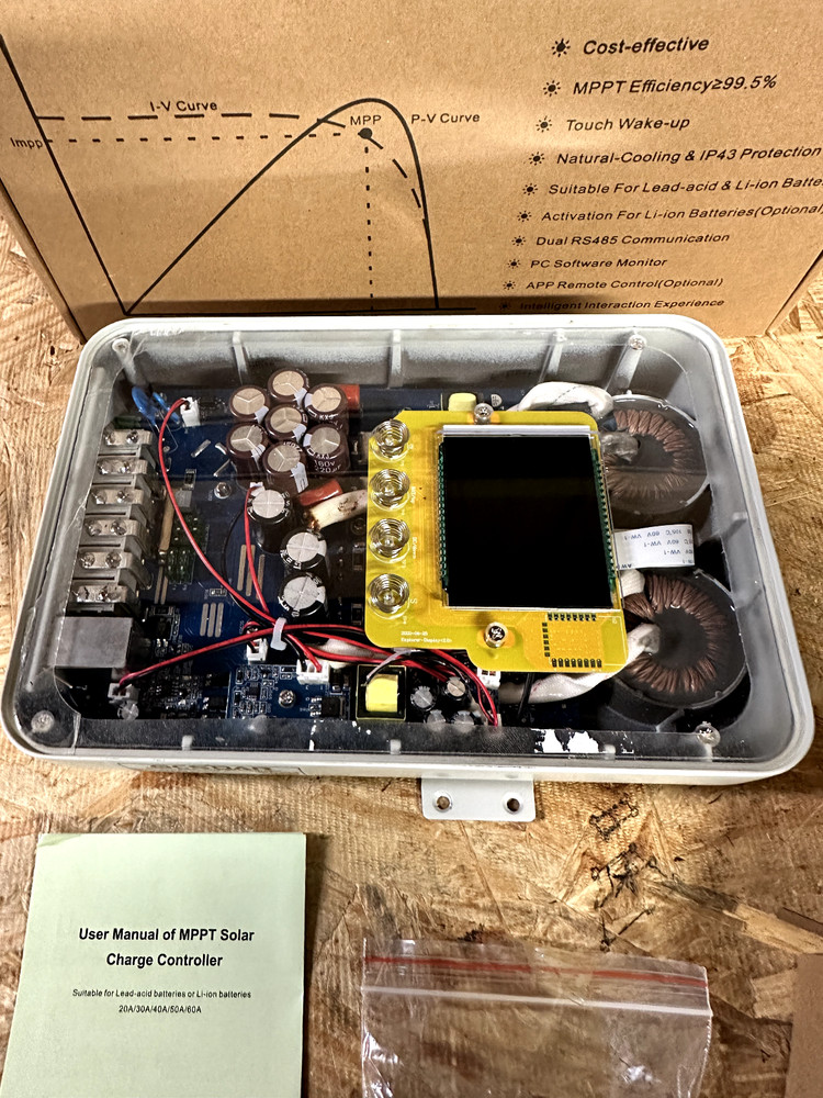 GCSOAR GCIT6024(10Li) mppt solar charge controller 60a