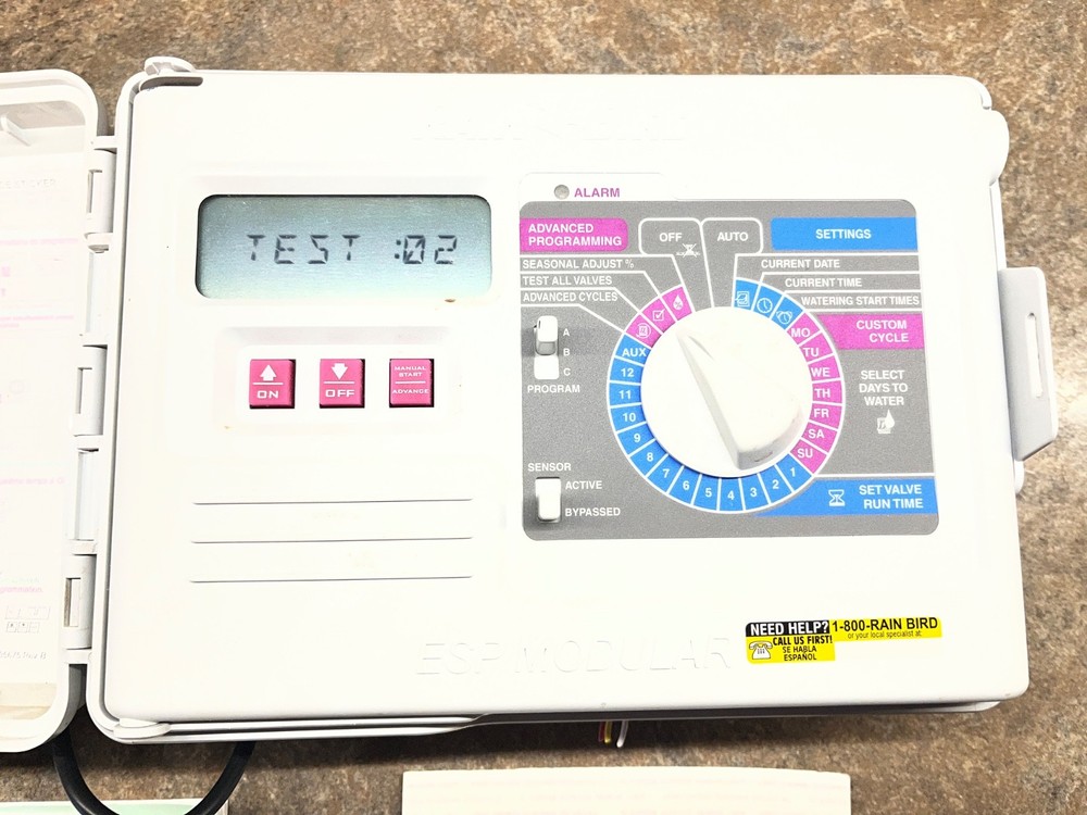 Rain Bird ESP-M ESP Modular 4 Station Sprinkler Irrigation Controller Timer