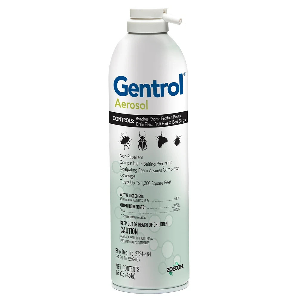16 oz Gentrol IGR Insect Growth Regulator AEROSOL Bedbug Roach Drain Fly Control