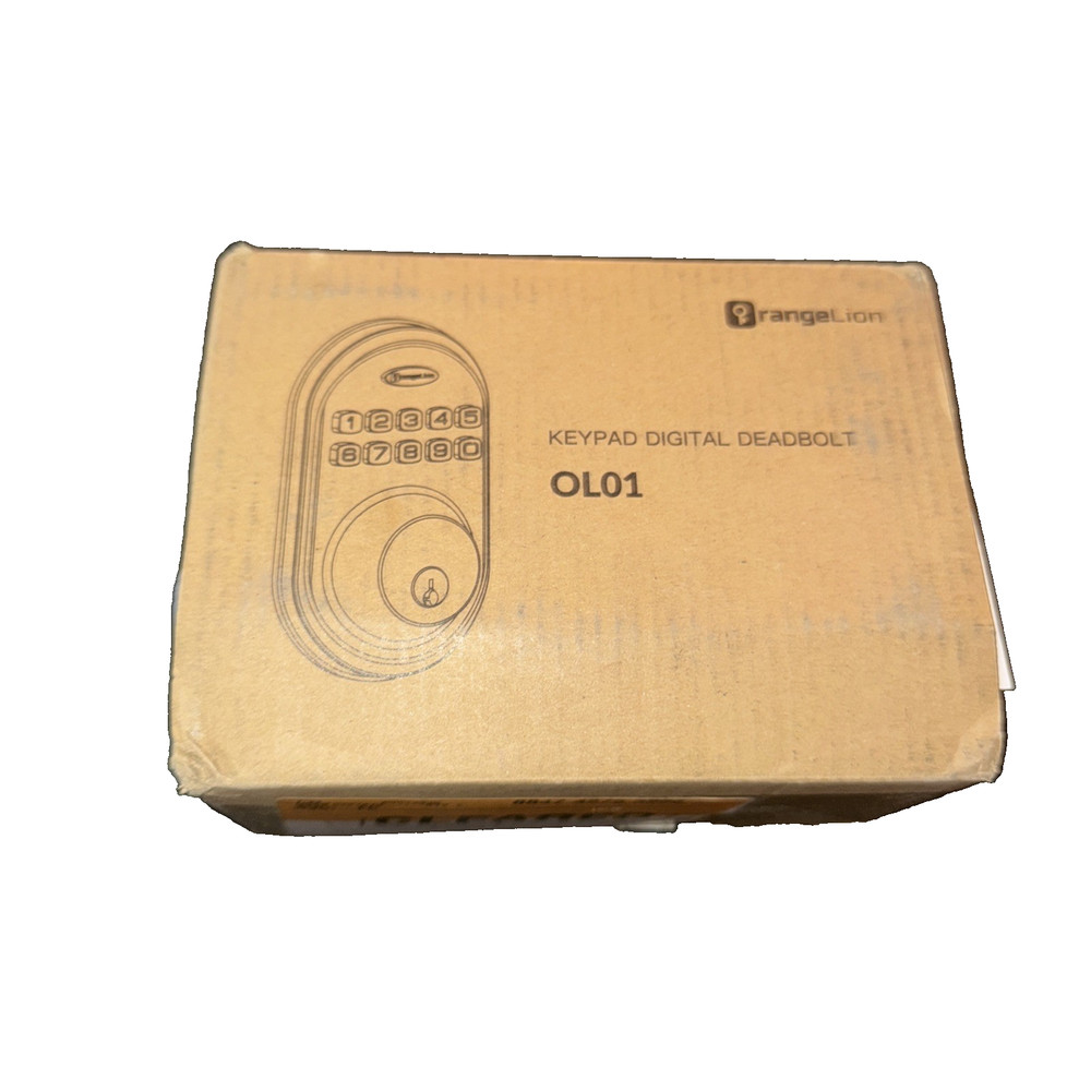 Range Lion Keypad Digital Deadbolt Ol01