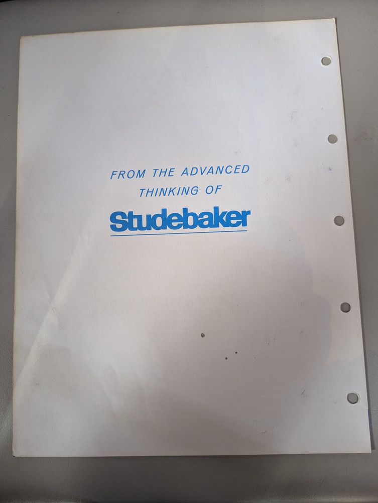 Studebaker Accessory Tune-Up Kits Flyer