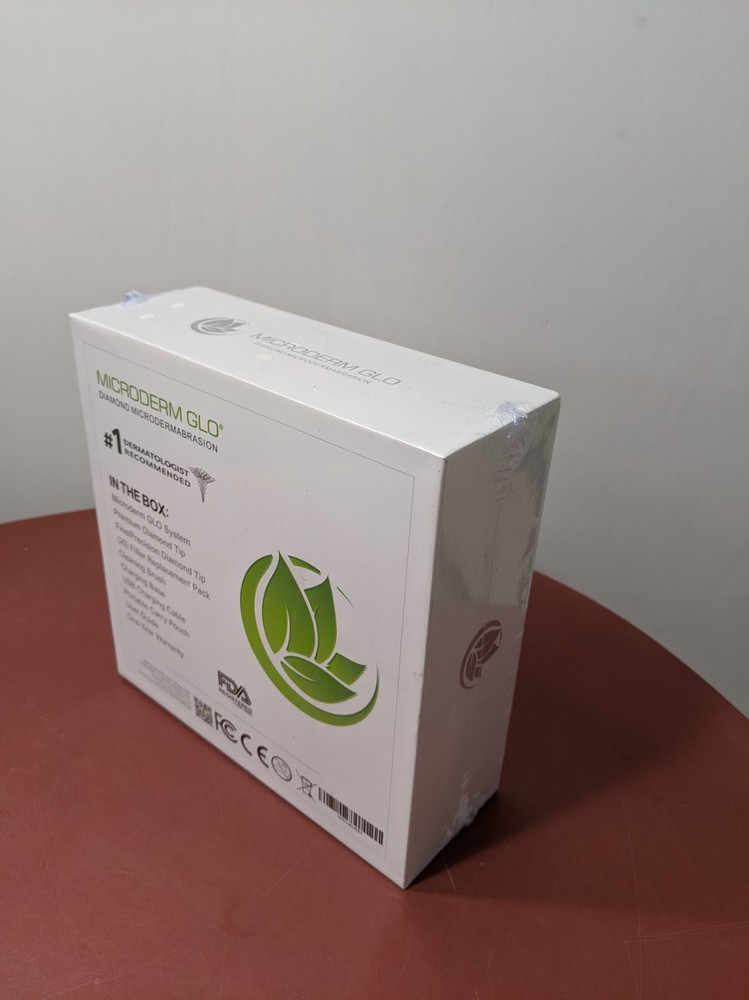Microderm GLO Diamond Microdermabrasion Machine and Suction Tool NEW