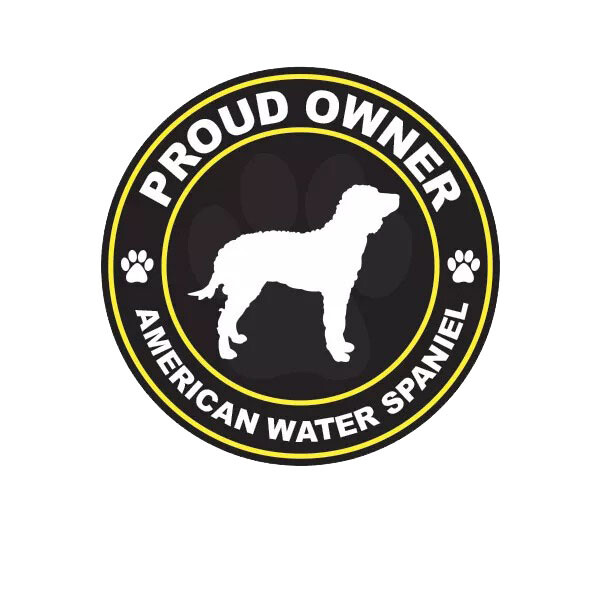 Proud Owner American Water Spaniel Sticker