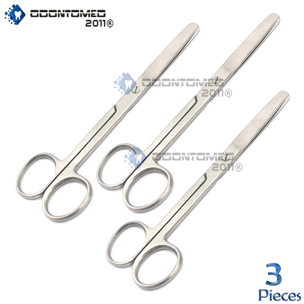 ODM 3 Operating Dissecting Scissors 4.5" Straight Blunt