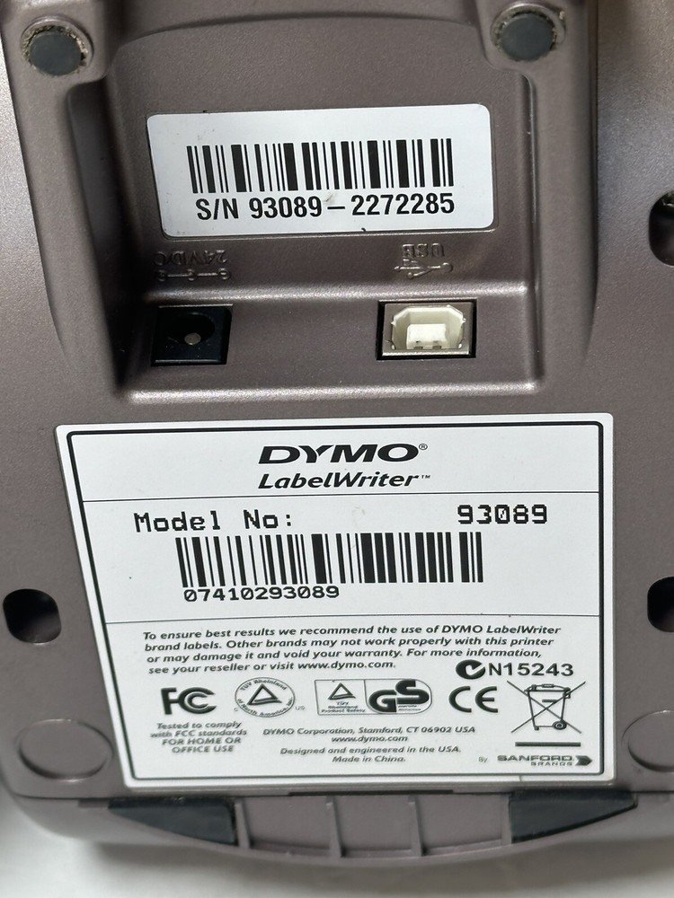 2 Dymo LabelWriter 400 Thermal Label Printer 93089 (only The Units)