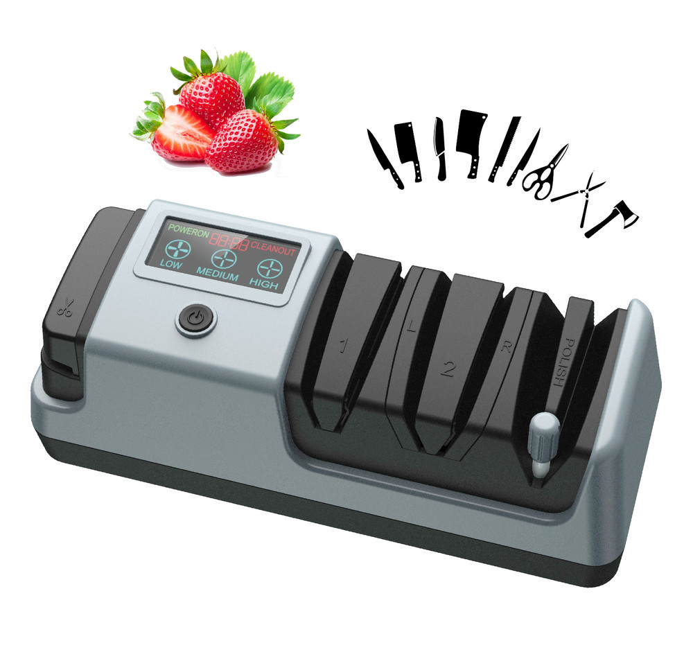 Electric Knife Sharpener Professional Kitchen Sharpening Stone Grinder knives