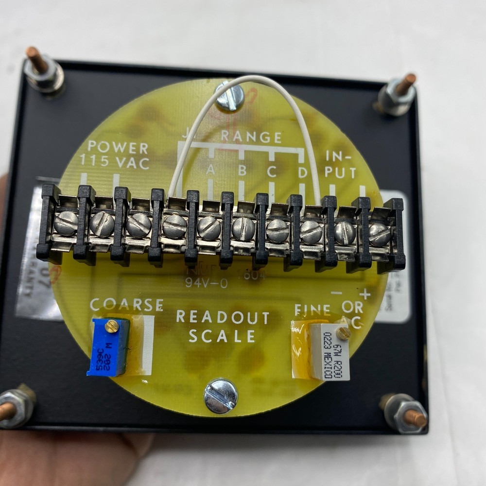 RT ENGINEERING SERVICE DPM45BP DIGITAL INDICATOR 5-DIGIT PANEL METER 115VAC